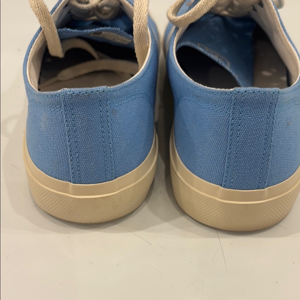 Veja Blue Canvas Sneakers 39 Women’s Like New Carolina Blue - Picture 3 of 7